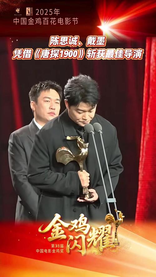 陈思诚戴墨获金鸡奖最佳导演奖