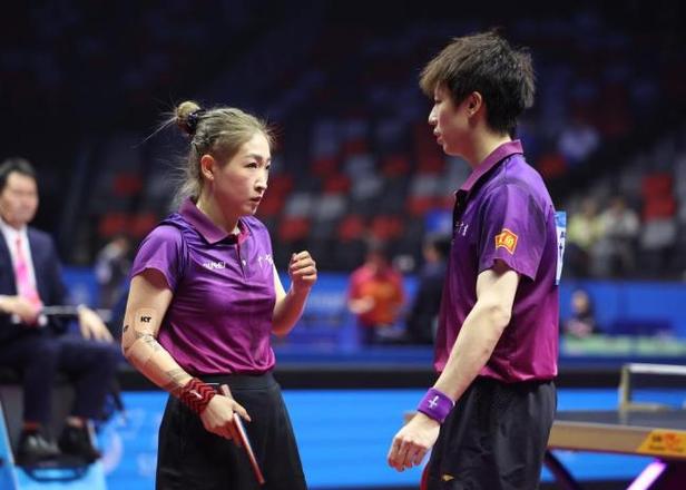 刘诗雯卫冕全运会混双冠军