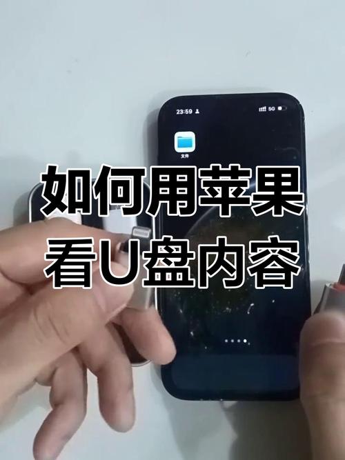 如何用苹果手机接入u盘