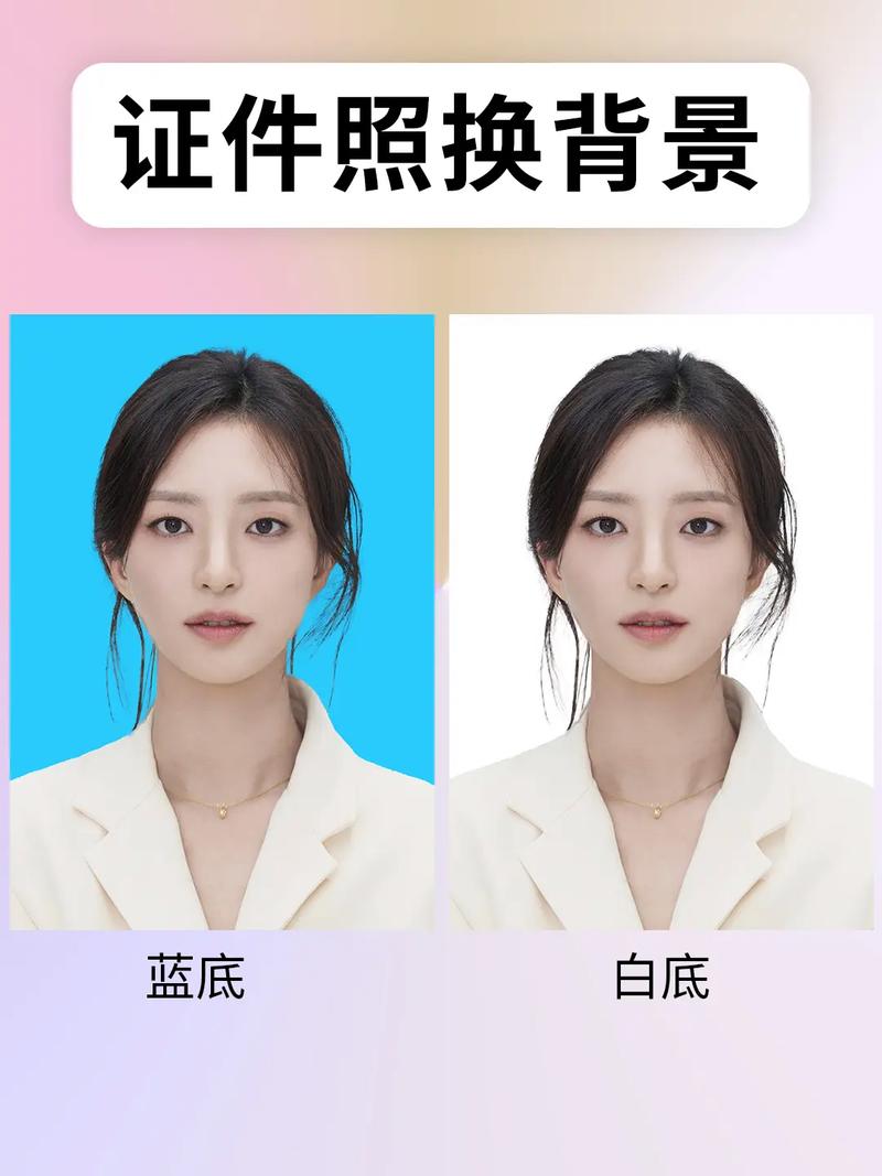 电脑如何更换照片底色