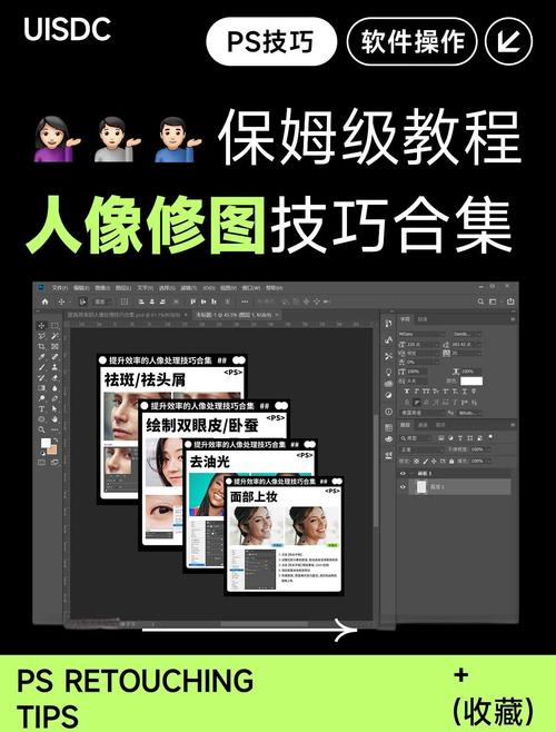 如何用电脑修人像图