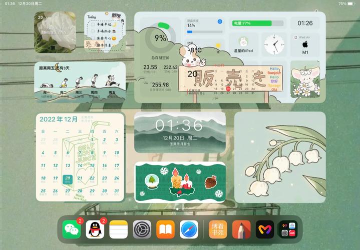 如何装饰苹果电脑桌面