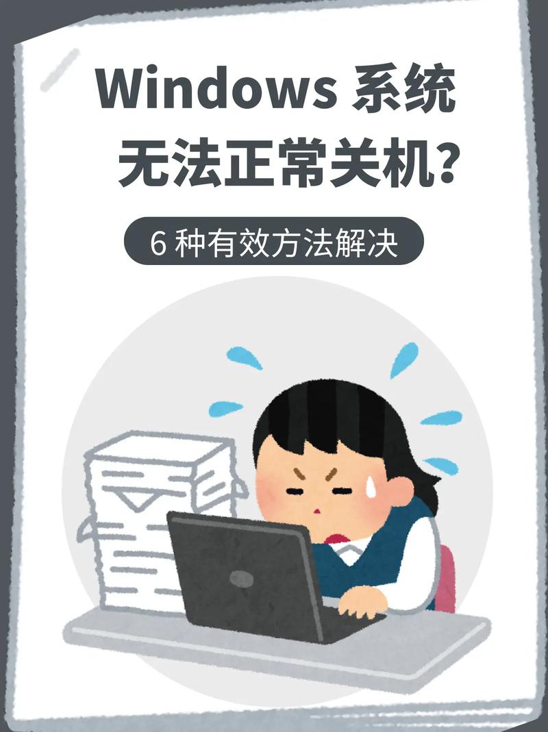 电脑关不了机如何解决