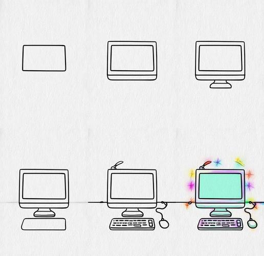 如何用电脑画logo