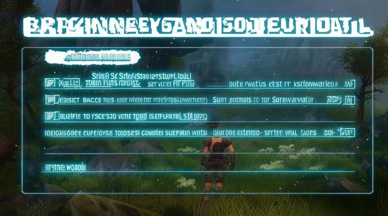 游戏一个人生存攻略怎么玩?新手入门必看技巧有哪些? 游戏一个人生存攻略怎么玩?新手入门必看技巧有哪些?