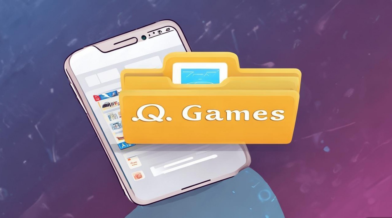 QQ下载的游戏存在手机哪个文件夹里？