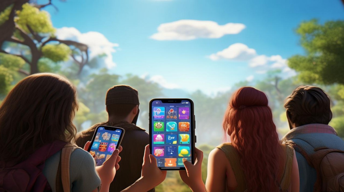 四个人一起探险，哪款手机游戏最好玩？