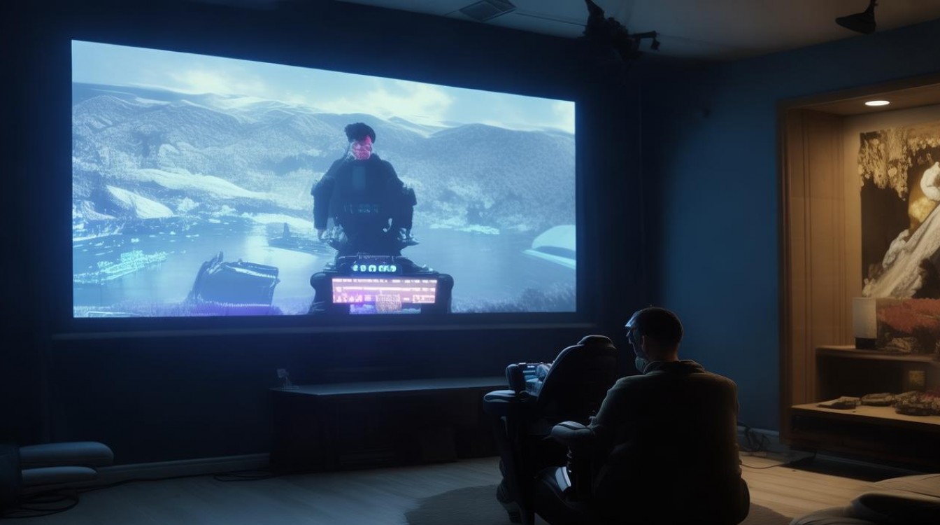 投影仪玩单机游戏，连接方式、画质优化和延迟怎么解决？