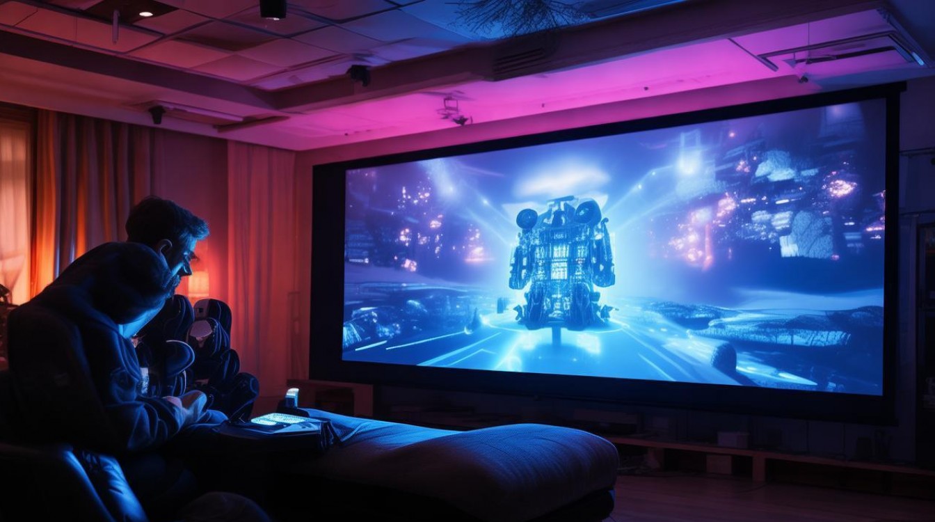 投影仪玩单机游戏，连接方式、画质优化和延迟怎么解决？