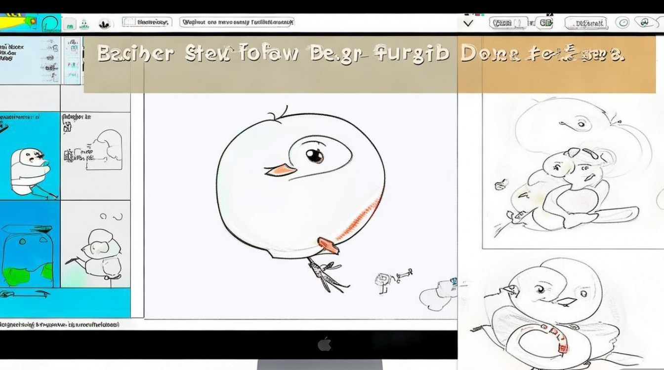 如何在电脑上画小鸟？零基础小白也能学会吗？