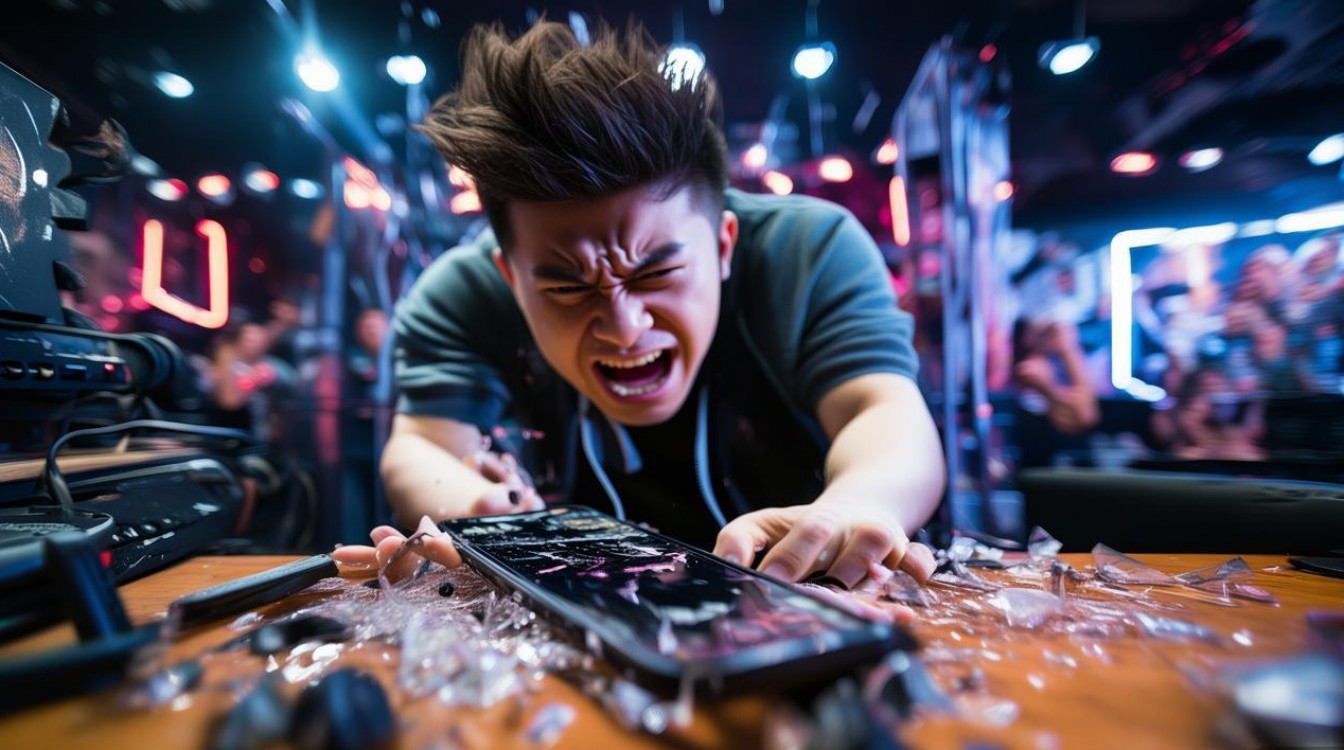 哪个王者荣耀主播因玩游戏砸手机引发热议？