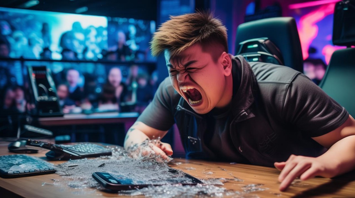 哪个王者荣耀主播因玩游戏砸手机引发热议？