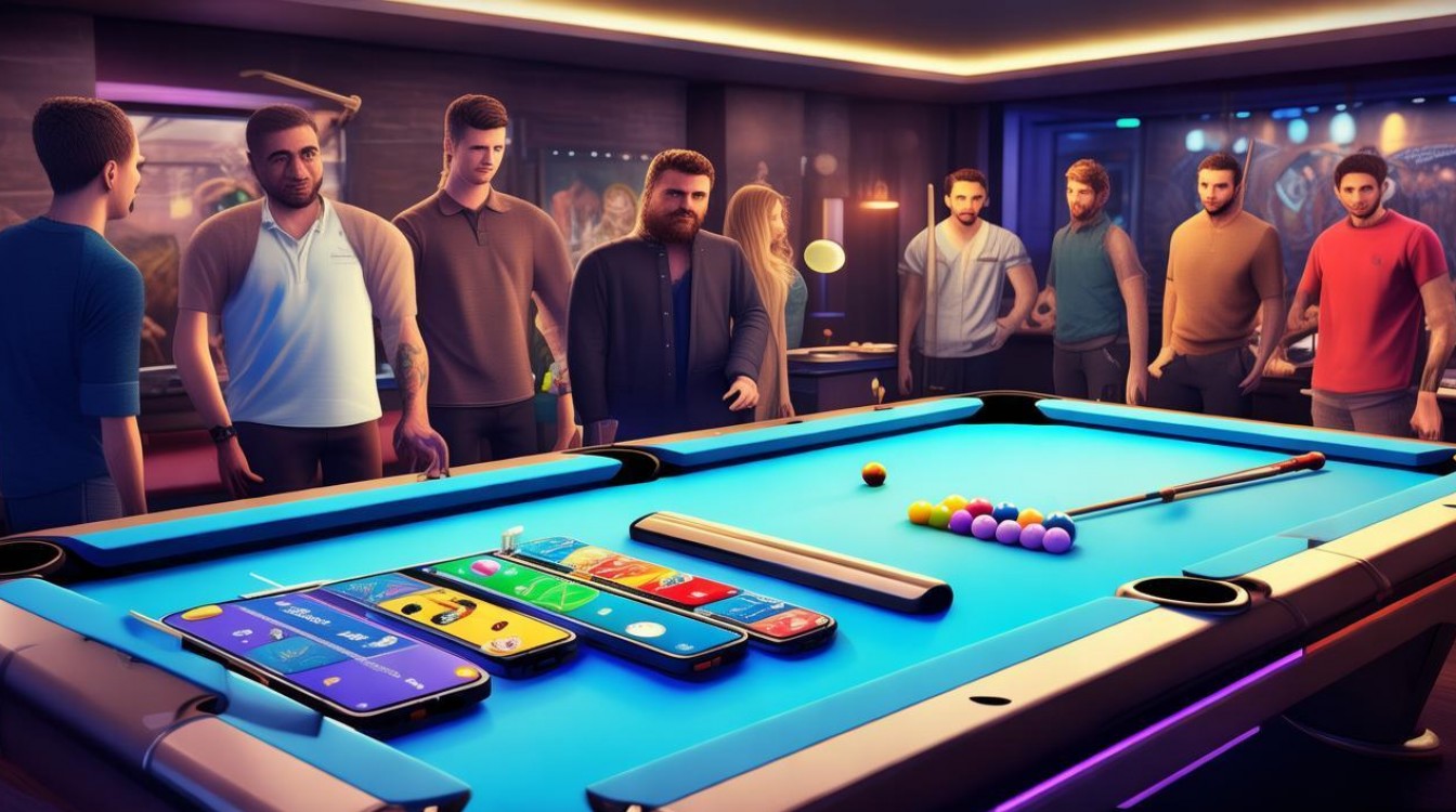 手机台球游戏软件哪个最好玩？新手老手都适配吗？