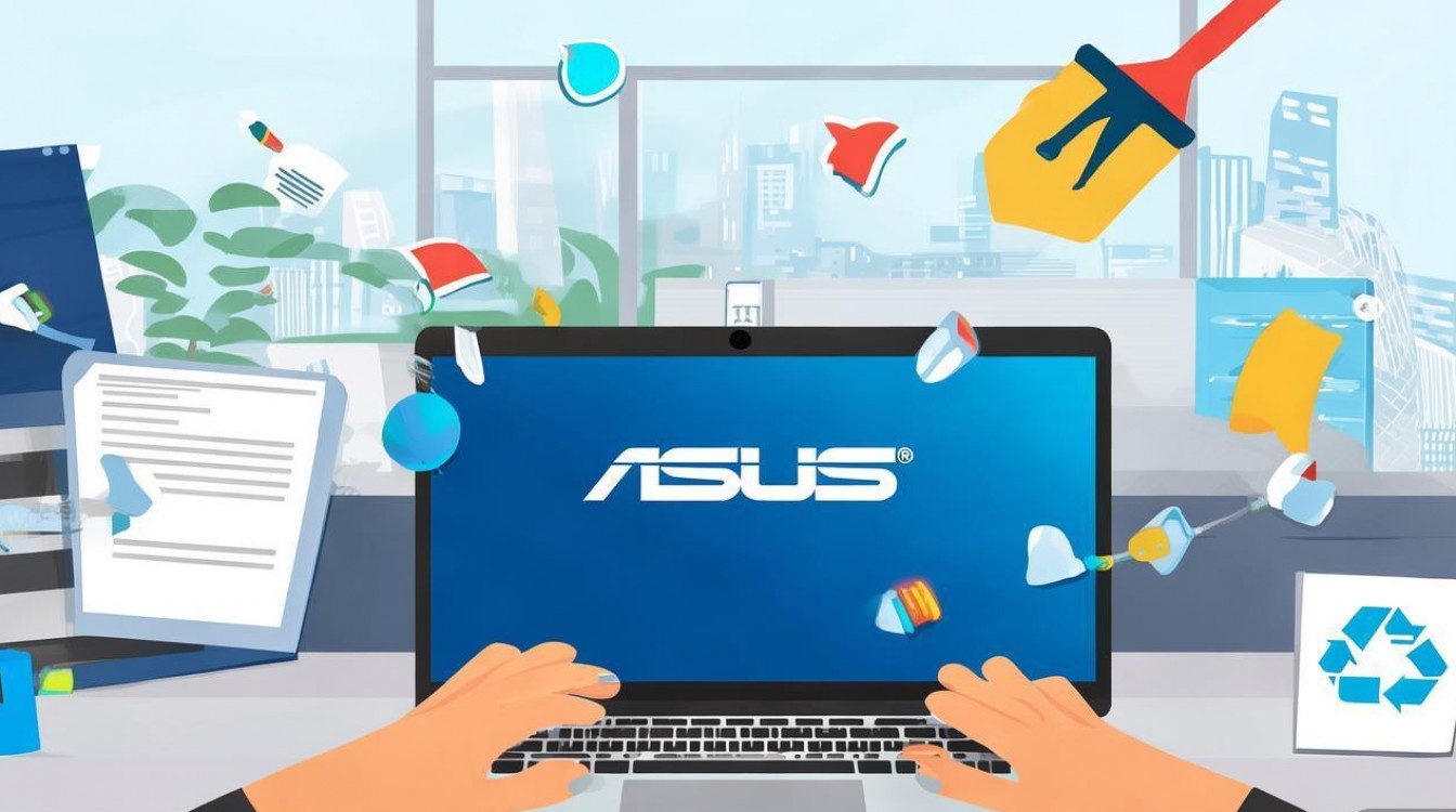 华硕电脑如何清理垃圾