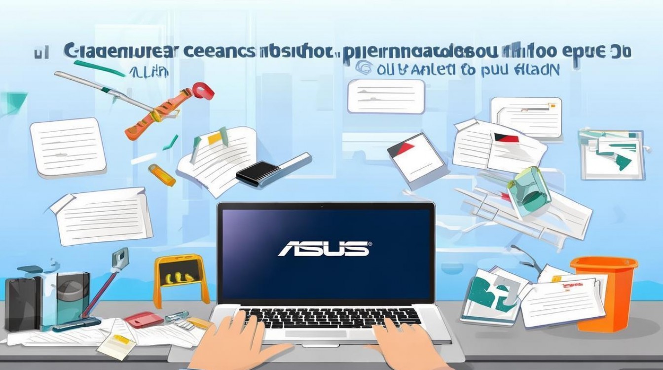 华硕电脑如何清理垃圾