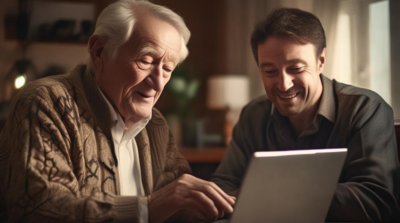 如何教爸爸用电脑