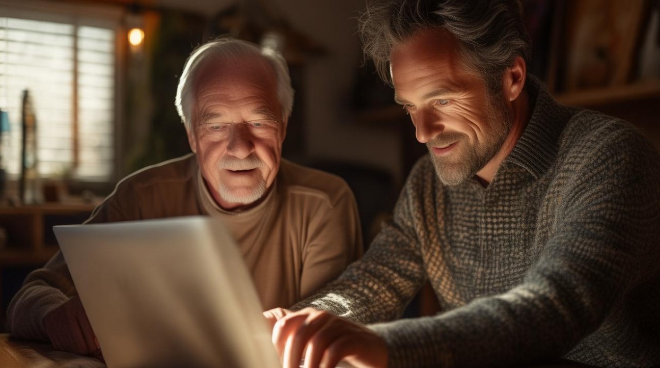 如何教爸爸用电脑