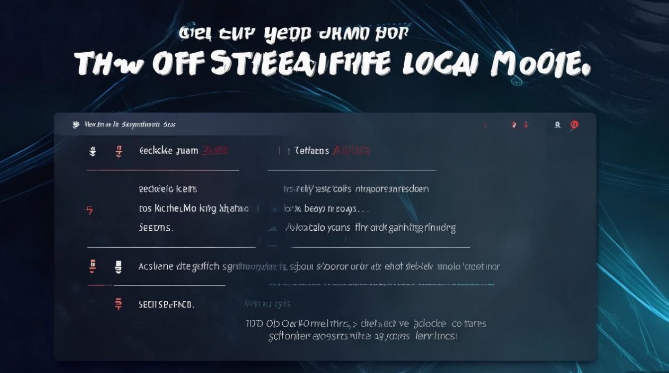Steam游戏如何离线单机玩？本地模式设置教程