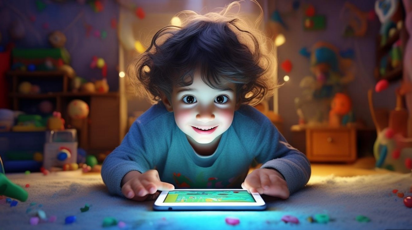 是哪个小朋友天天看手机玩游戏