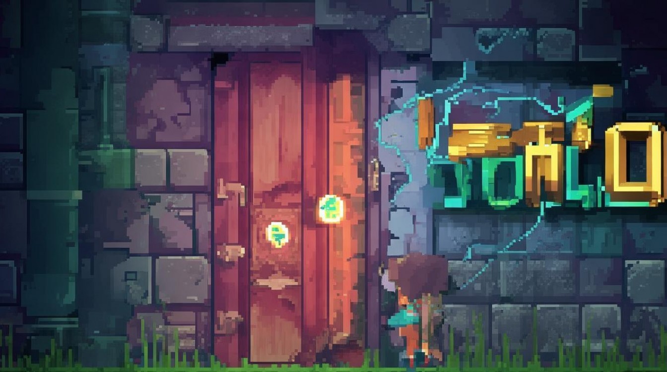 qq游戏迷你世界攻略怎么开门