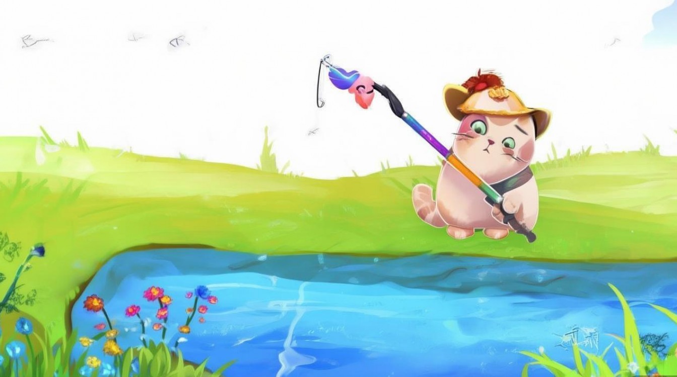 小猫钓鱼游戏里怎么上下移动角色？