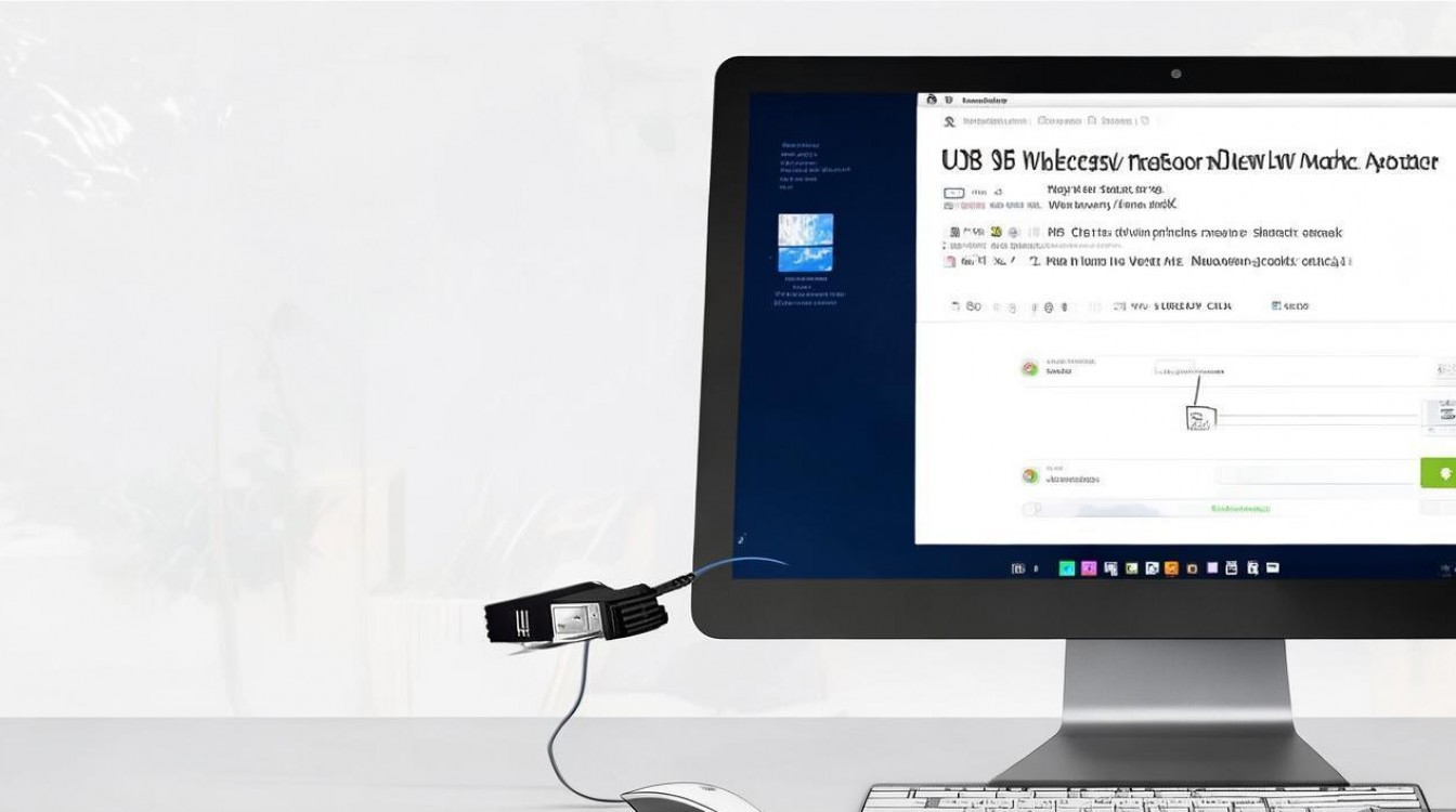台式电脑没网口怎么连WiFi？USB无线网卡怎么设置？