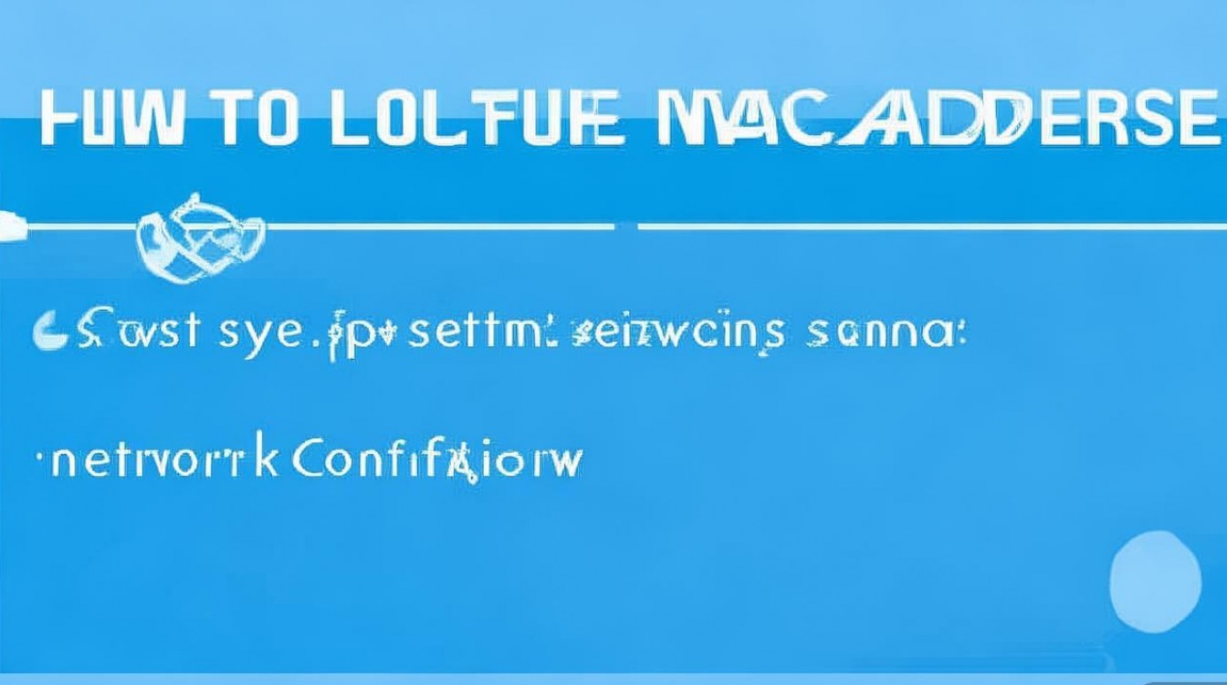 如何查看电脑的mac地址