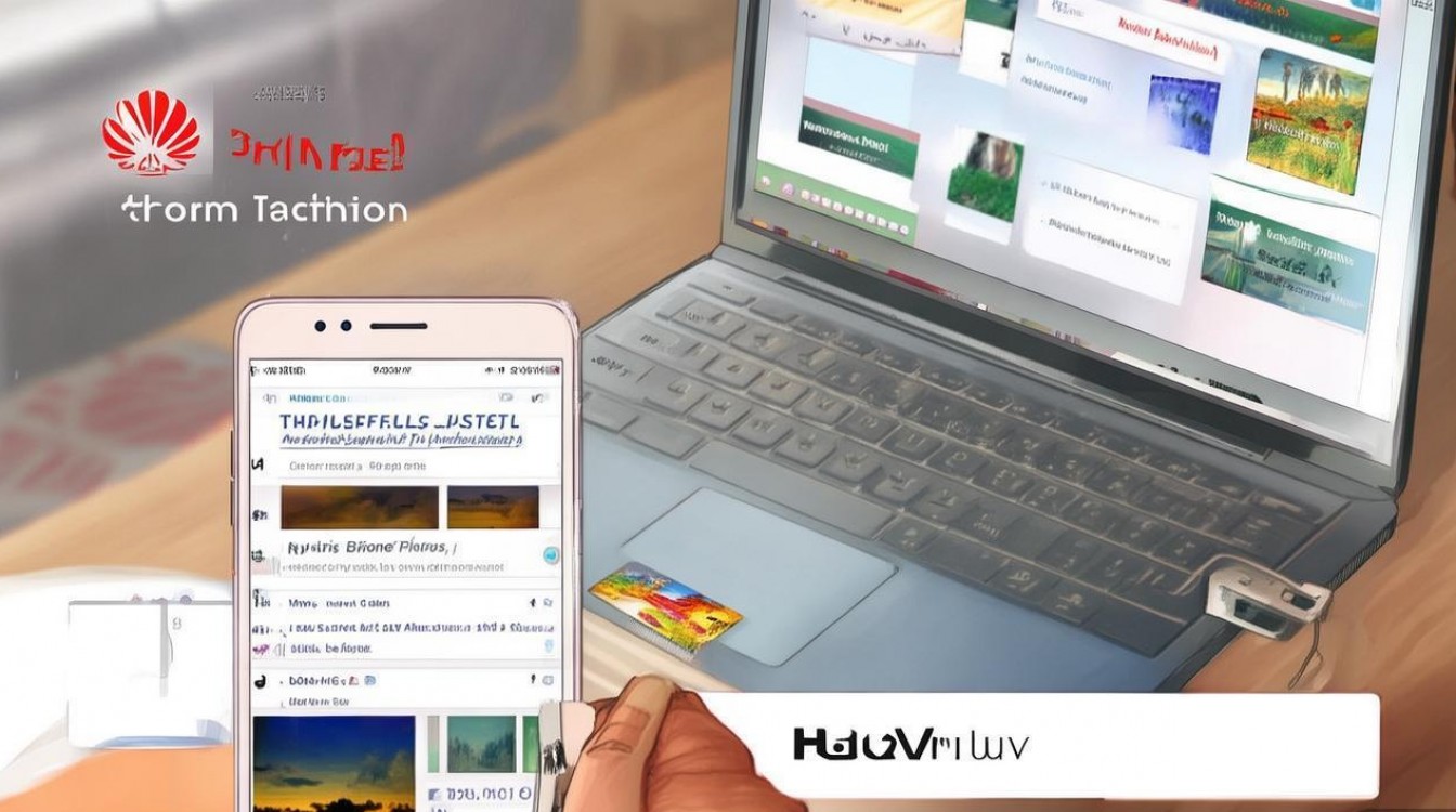 如何将华为手机照片导入电脑