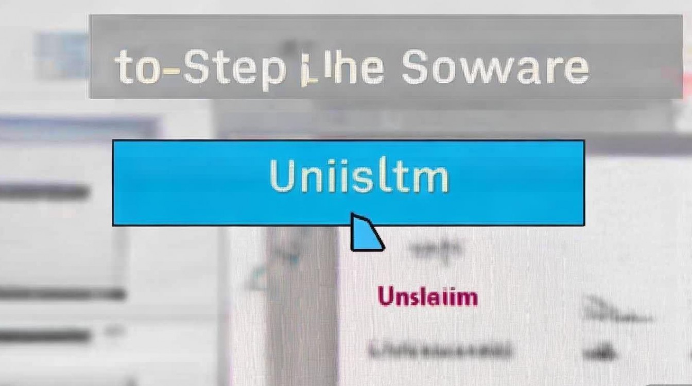 电脑上如何卸载软件