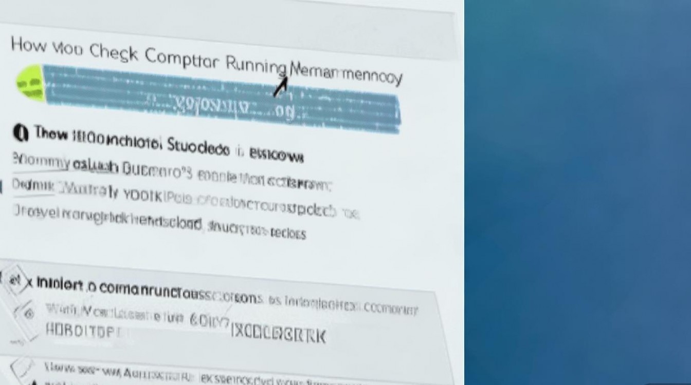 如何查看电脑运行内存